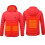 (M) Usb Smart Thermostatic Men's Heating Jacket With Hoodie 1