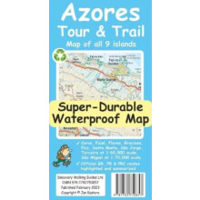 Azores Tour amp Trail SuperDurable Map 2nd edition by Jan Kostura Othe