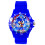 Quartz Watch Blue Silicone for Sonic The Hedgehog Fans E4 1