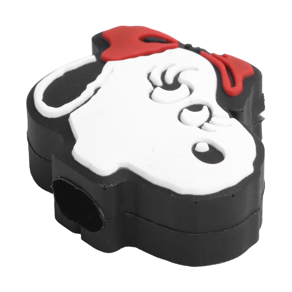 Cartoon Usb Cable Cover Protector Pvc Wire Saver (Black White) 4941359349388