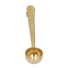 430 Stainless Steel 2-in-1 Coffee Scoop & Bag Clip, 175mm