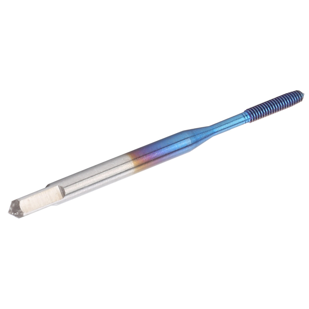Nano Coating M2-M4 Metric Threading Tap Set, Tungsten Steel Blue 8451359350612