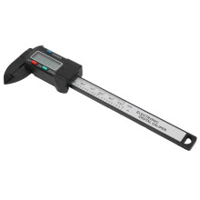 Digitaler LCD-Schieblehre 0-100 mm Kunststoff Carbonfaser Hochpräzise