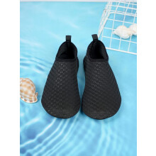 (Black, EU44) Women's Casual Water Shoes, Breathable Comfortable Non-slip Wading Shoes, Lightweight Yoga Shoes for Outdoor Swimming, Beach Footwear,