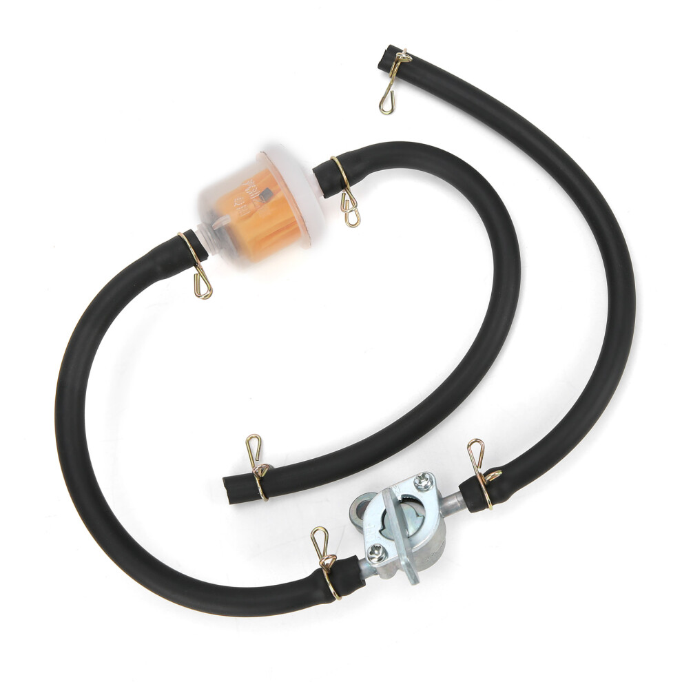Inline Fuel Pipe With Valve And Filter 6Mm Fit For 50Cc-150Cc Motorcycles 7601359352630