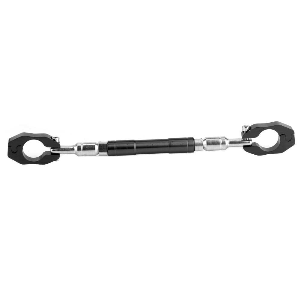 Motorcycle Handlebar Cross Bar 7/8In Cnc Aluminum Alloy Adjustable Black 4601359354866