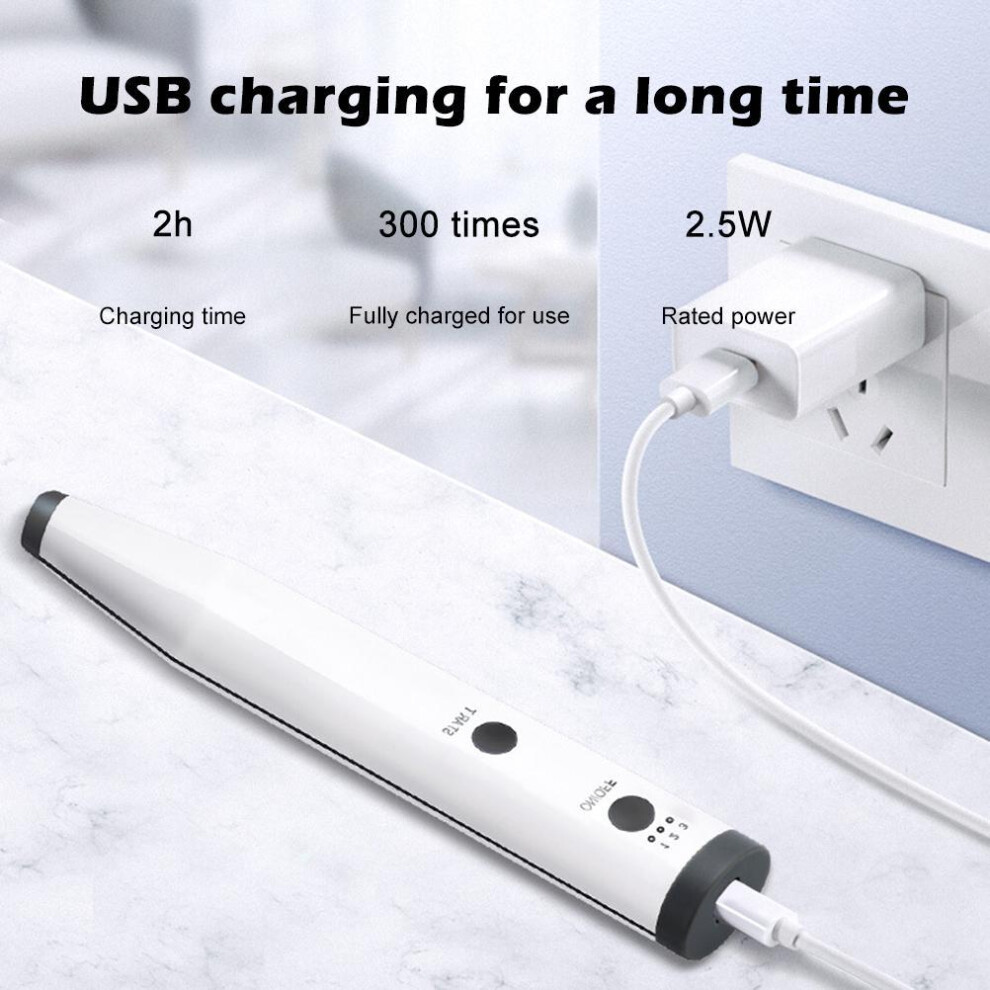 White Rechargeable Antipruritic Stick 650Mah, 145*22*22Mm,