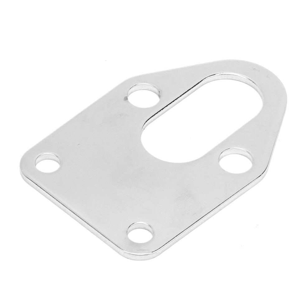 Stainless Steel Fuel Pump Block Off Plate & Gasket For Chevy Sb Engines 5051359356282