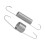 Chevy Engine Throttle Return Spring Bracket with Dual Springs Chrome 11
