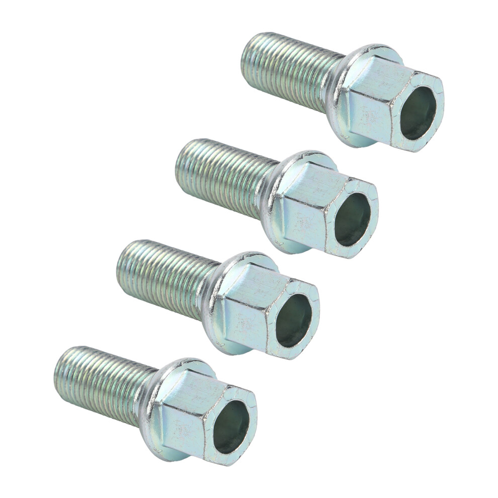 Perfect Fit 4Pcs M14x1.5 Lug Bolts For A3 A4l A5 A6 A8 Q3 Q5 Models 8081359356354