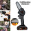 Electric Mini Chainsaw, Battery Powered 3