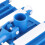 Swimming Pool Vacuum Head with Wheels Removable Handle Adjustable Design 10