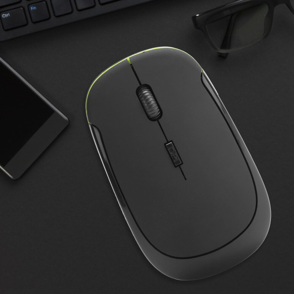 2.4G Wireless Mouse 1600Dpi Optical Usb Receiver Silent Click 7651359357401