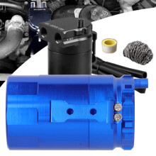 Universelle Aluminiumlegierung Öl-Abscheider.Verdampferreservoir Blau