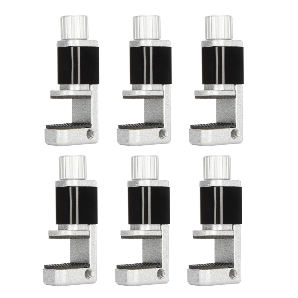 6Pcs Adjustable Screen Clamp For Phone & Tablet Repair, Metal Color 4101359358814