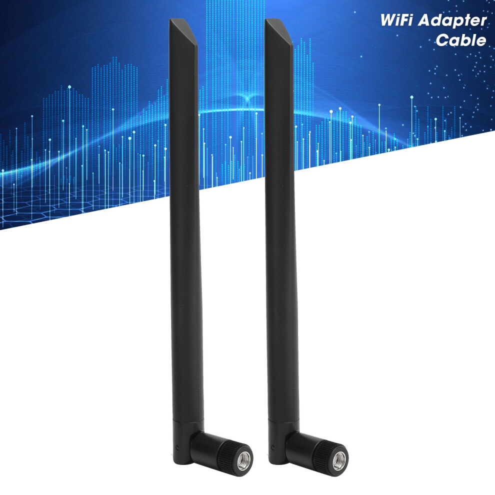 2Pcs Ipex To Sma Rf Cable 30Cm For Wifi Router External Antennas 7641359358935