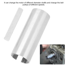 Aluminum Alloy Shaft Adapter Sleeve 5/8" to 3/4" for Pulley, Key