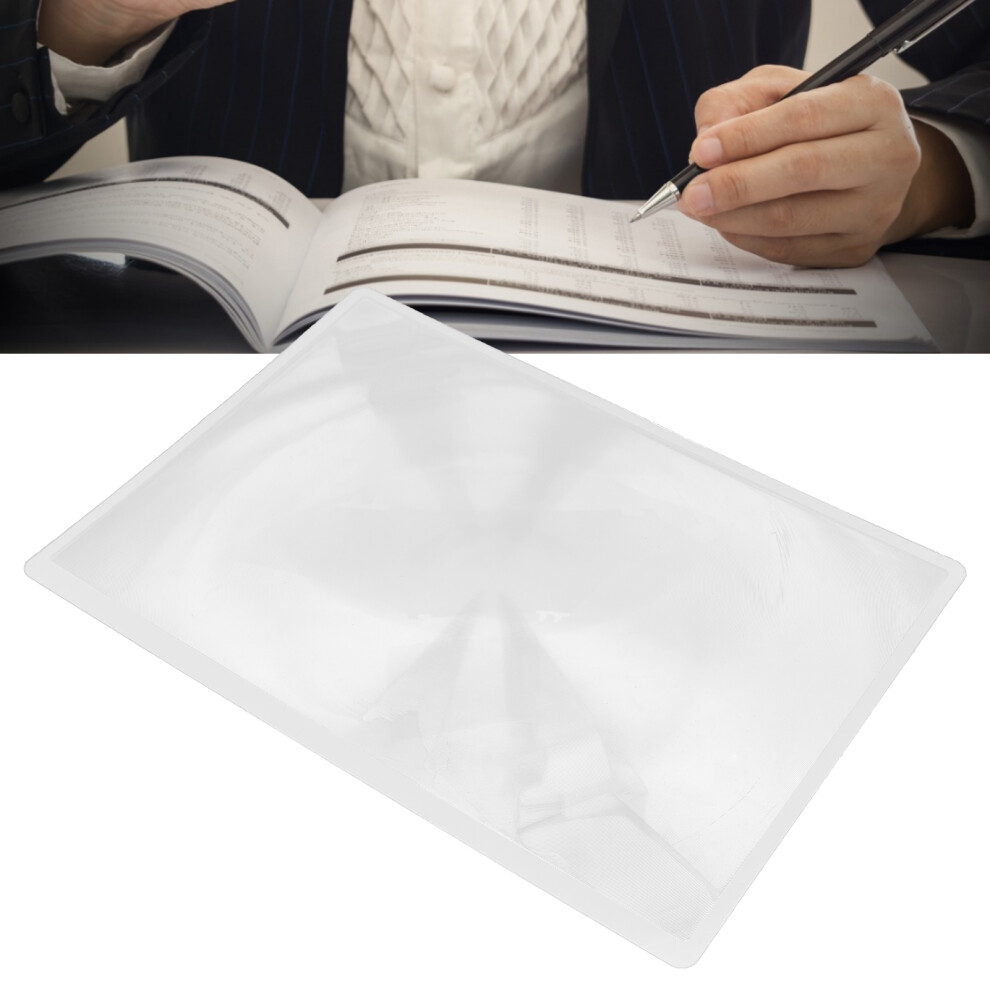 Lightweight PVC Pocket Magnifier & Bookmark - Perfect for the Elderly