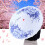 Winddichter blauer Damenregenschirm mit kunstvollem Handwerksdesign 10