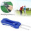 Pocket-Sized Golf Green Fork with Spring Ejector & Marker - Blue 10