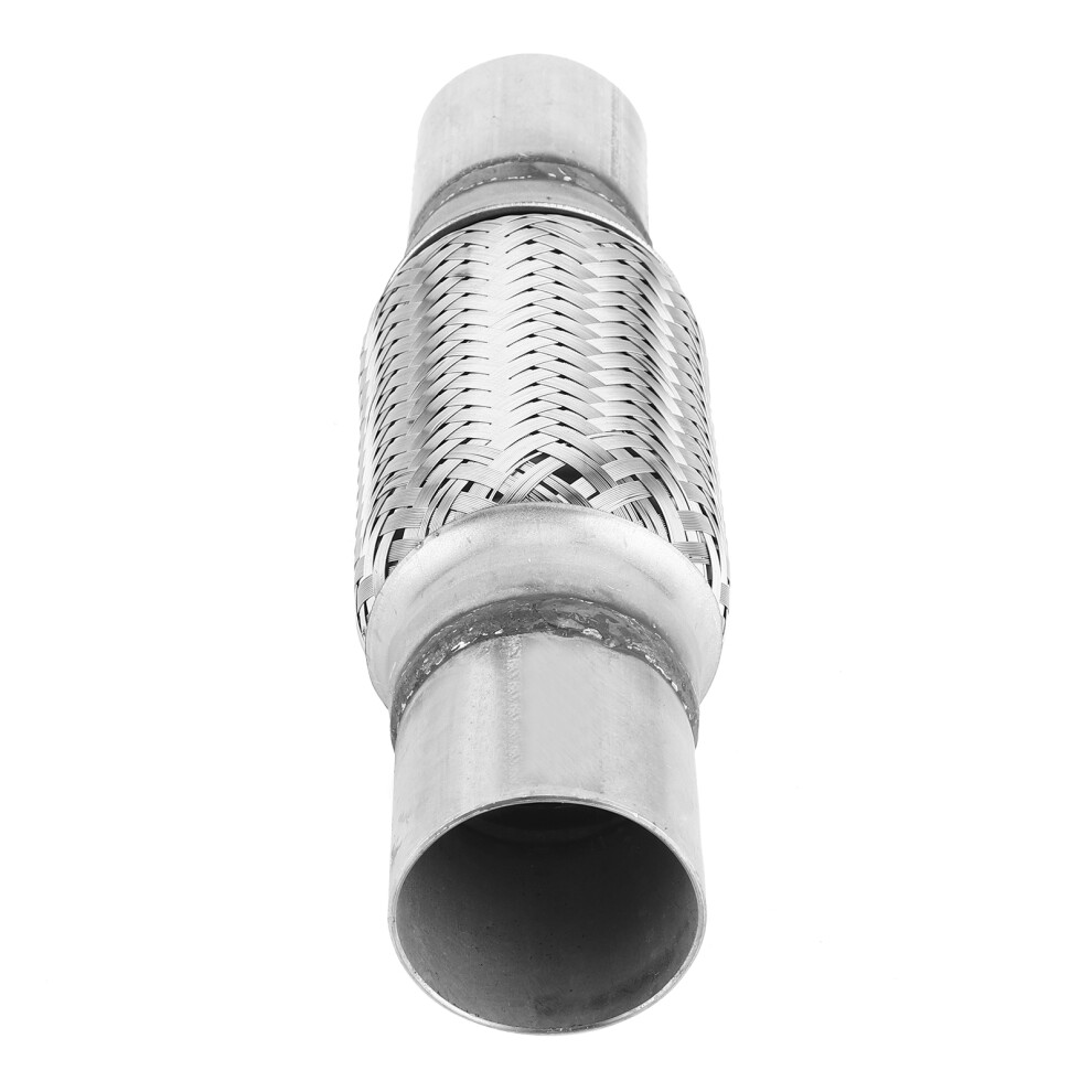 52X260mm Stainless Steel Exhaust Bellows Flexible Pipe Braided Welded Joint 4941359363285
