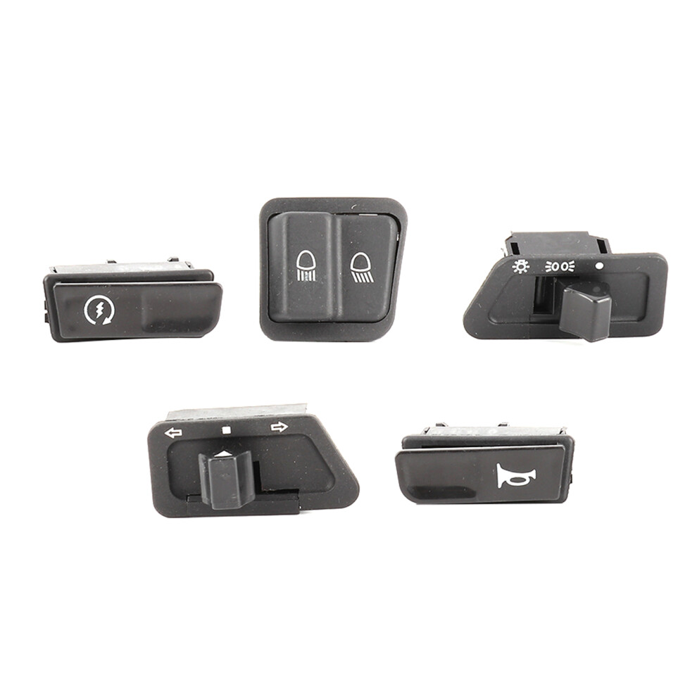 Durable 5Pcs Gy6 125Cc Starter & Signal Button Kit For Motorcycles 8471359364686