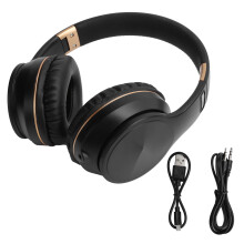 Foldable Bluetooth Over-Ear Headphones, 40mm Drivers, 10h Playtime