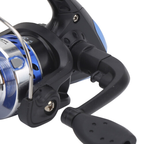 Left/Right Interchangeable Spinning Reel 2 Bearings 5.2:1 Capacity Blue 2