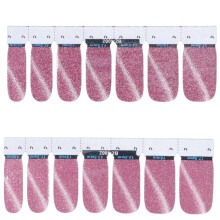 14 Stück Selbstklebende Glitzer-Nagelaufkleber Vollfolien Decal 10,8x3,9cm