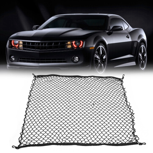 Universale Autokofferraum-Elastisches Mesh-Netz Organizer 100*100cm Schwarz 2