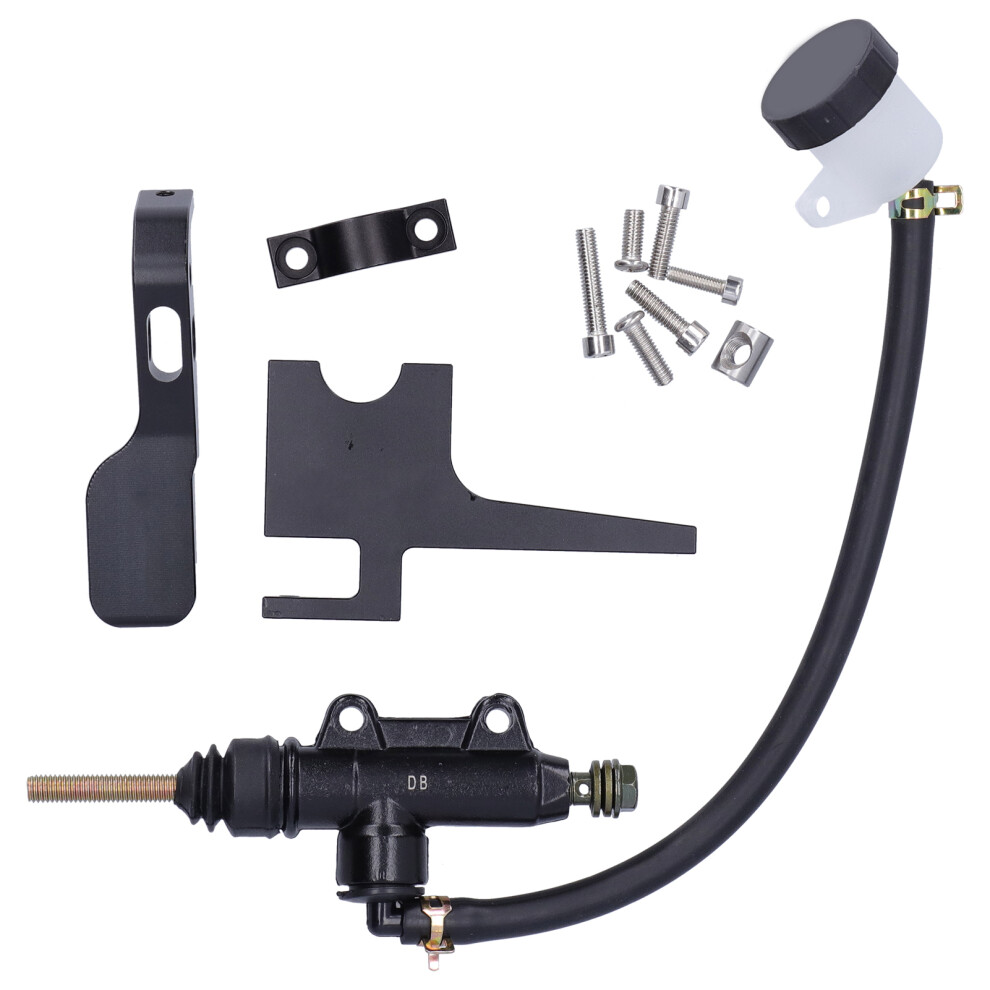 Aluminium Alloy Motorcycle Lever Kit 7/8In With Rear Master Pump Cylinder 4651359367137