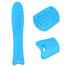 Elastischer Massagehammer Pat Stick, 27 cm Akupunkturpunkt-Körpermassagegerät Blau