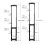 Quality Metal Handle Suitcase Telescopic Handle Luggage-35cm 2