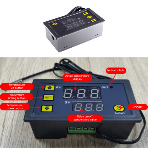 Precisions W3230 Digital Temperature Regulator with Sensors-12 2