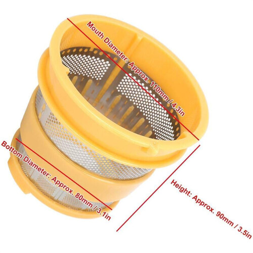 Durable Juicer Part Slow Juicer Filter Fine Mesh Screen Filter 2
