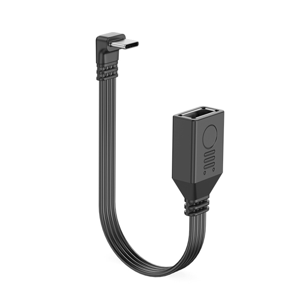 Usb C To Usb 2.0 Adapter Usb Adapter Otg-0.3M Bend Up Down Case 7704000123020