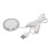 USB 5V3W LED Lamp With Round Base Energy-silver shell 4000k 1