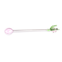 Flower Cake Spoon Mini Stirring Spoons Tableware-Pink