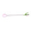 Flower Cake Spoon Mini Stirring Spoons Tableware-Pink 1