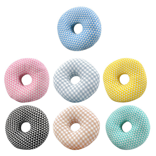 Comfortable Pillow with Ear Hole, Sleeping Rings Perfect-Orange 1