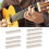 DIY Unslotted Guitar Nut Replacement Untreated Bone Guitar-1 3
