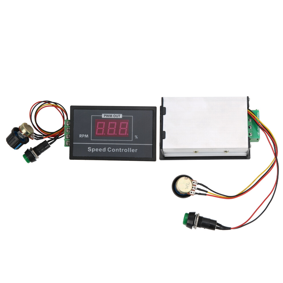 Pwm Dc Motor Speed Controller 6V-60V 30A With Digital Display 6951359369024
