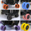 8PCS Easy to Install Wheel Protectors for Your Suitcase-Black 6