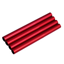 4 Pcs Aluminium Alloy Tent Pole Repair Tube Single Rod-Red