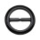 Versatile Belt Buckle for Various Belt-12 black round model 1