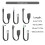 USB C to USB 2.0 Adapter Type C Male to-5cm Bend up down bare 6