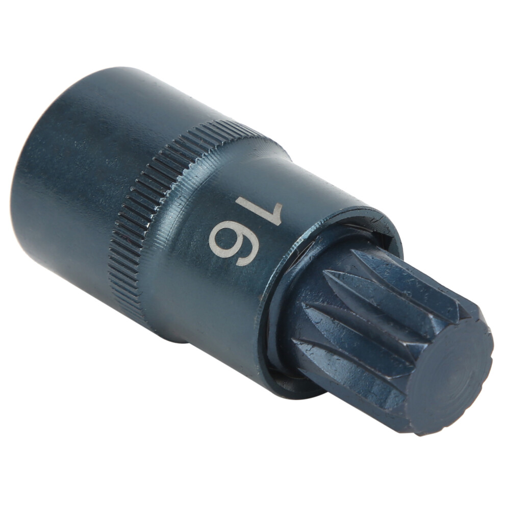12-Side Quick Wrench Socket Bit, S2 Alloy Steel, M16, 55Mm 5021359369896