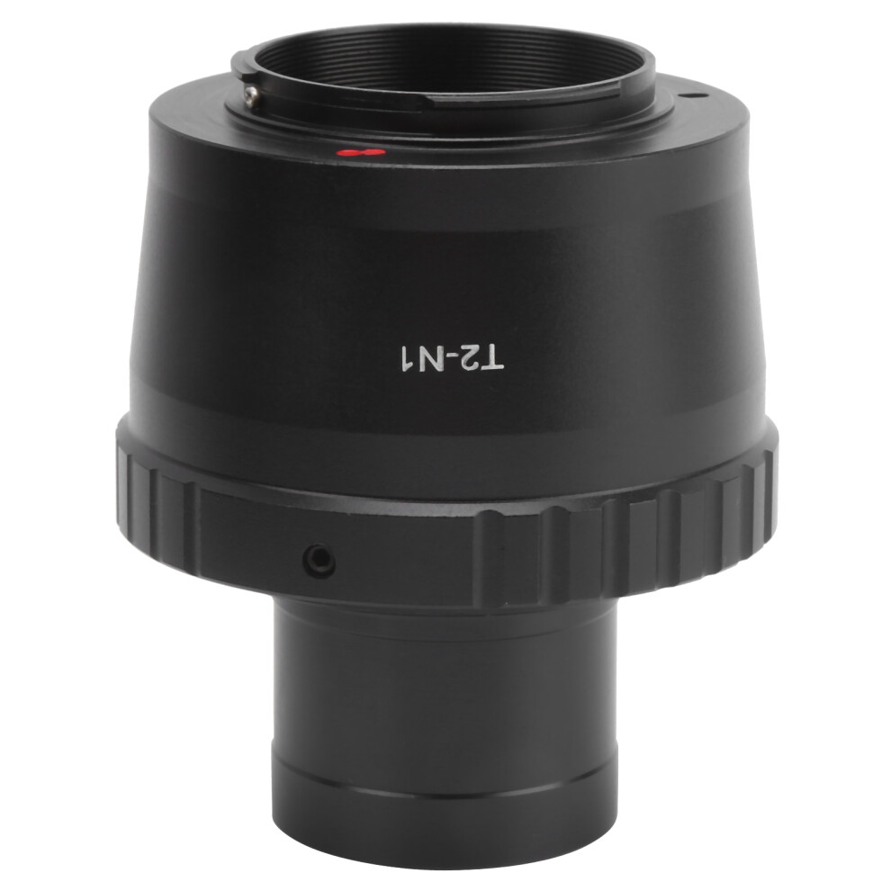 1.25In T Mount Adapter For Nikon N1 Camera, Aluminium Alloy Black 6951359370181