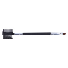 Black Dual End Eyelash & Eyebrow Makeup Brush - Portable Shaper