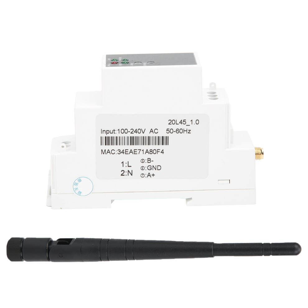Rs485 To Wifi Serial Server Rail Mount, 160Mhz, 100-240Vac 4061359370615
